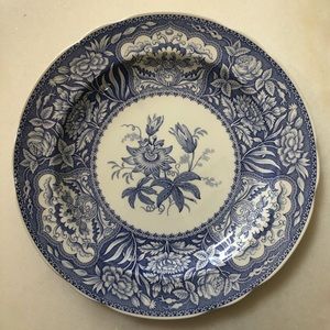 Spode Blue Room Collection “Floral” Dinner Plate